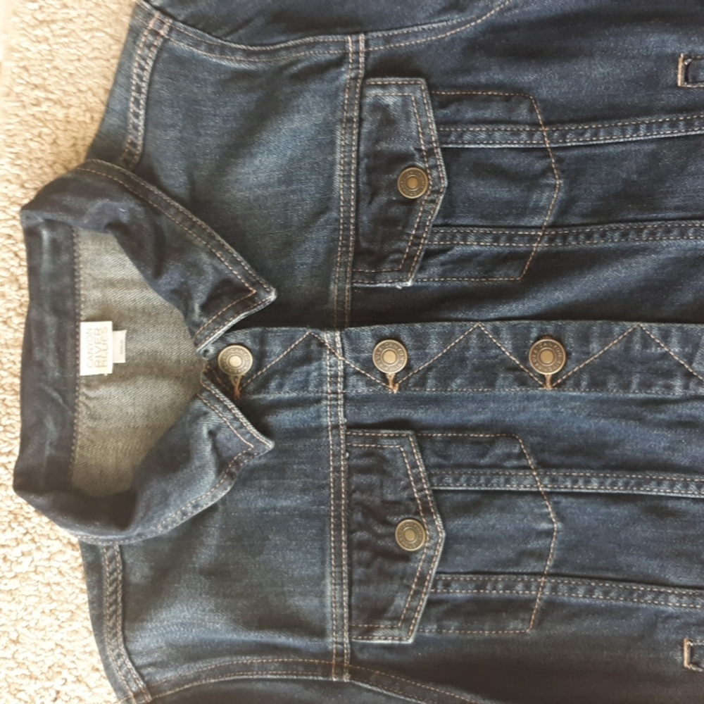 Denim Button Up Jacket - image 3